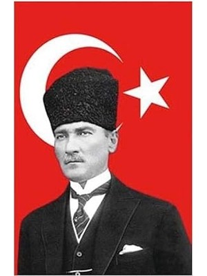 Leaf Shop Atatürklü Bayrak 100*150