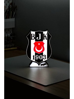 MEKTrend Beşiktaş Çarşı Tasarımlı Dekoratif Aydınlatma (25X19CM)