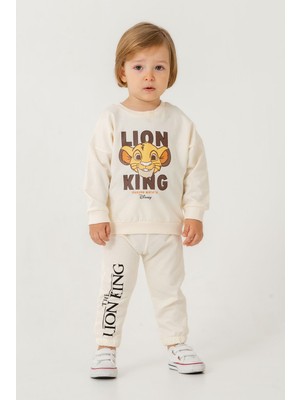 Chicsy Baby Erkek Bebek The Lion King Baskılı Mevsimlik Eşofman Takımı
