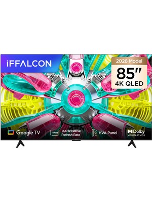 iFFALCON 85U75A 85'' 216 Ekran Uydu Alıcılı 4K Ultra HD Google QLED TV