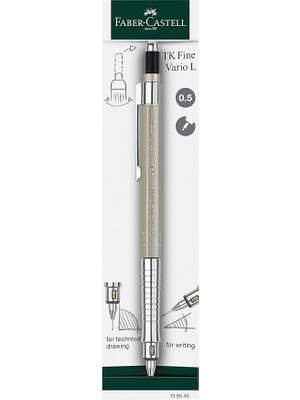 Leaf Shop Tk Fine Vario Lüx Versatil Kalem, 0.5 Mm, Champagne Gold, Ayarlanabilir Uç, Ergonomik Tasarım, Profesyonel Yazım ve Çizim