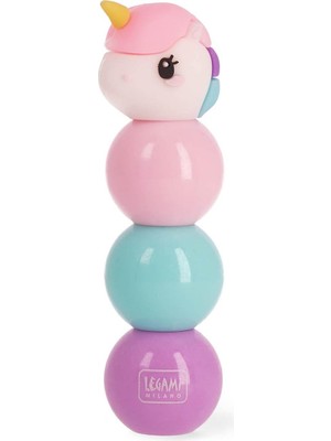 Leaf Shop Cartolerıa Dal 1956 Yazı Ürünleri Varzi Işaretleme Kalemi, 3 Renk, Tek Boynuzlu At, Çeşitli