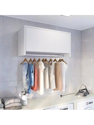 T Designo Pırıl Çok Amaçlı Dolap-Askılık-Erzak-Mutfak-Kiler Dolabı-Açık Dolap-60 cm