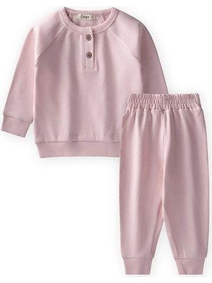 Cigit Reglan Kol Patlı Basıc Takım 1-5 Yaş pudra pembe