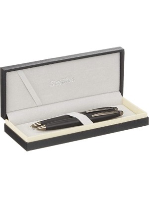 Leaf Shop Knight 88 Tükenmez Kalem Versatil Kalem Takım Mat Siyah