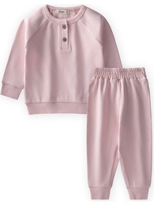 Cigit Reglan Kol Patlı Basıc Takım 1-5 Yaş pudra pembe