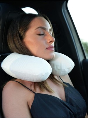 Leaf Shop Visco Seyahat Yastığı Beyaz