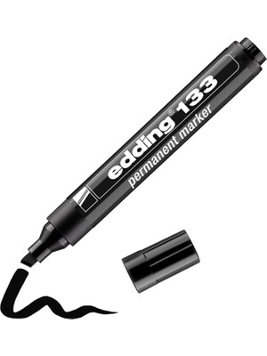 Leaf Shop 133 Permanent Markör Siyah