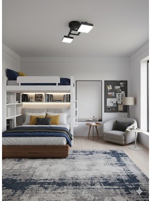 Mutlu Aydınlatma Ledli 2 Li Avize Genç Odası,mutfak,korodor Güçlü Işık