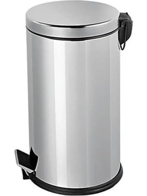 Leaf Shop Pedallı Paslanmaz Çelik 16 Litre Çöp Kovası Içi Çıkabilen 2. Kovalıdır