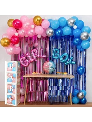 Leaf Shop Gitti Cinsiyet Belirleme Parti Seti (Konsept 2)