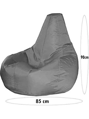 Leaf Shop Pufumo Damla Armut Koltuk (Siyah)