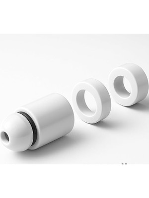 Leaf Shop Plastik Taharet Musluğu Ucu – Dayanıklı, Tüm Taharet Çubuklarıyla Uyumlu, Kolay Montajlı Yedek Parça