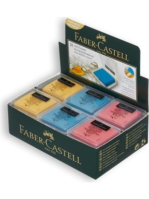 Leaf Shop Renkli Hamur Silgi, 18’li, Kutulu, Kolay Şekil Verilebilir, Lekesiz Temizlik, Eğlenceli ve Kullanışlı Tasarım