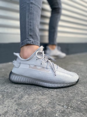 DMR Elegance JY305 Pulse Bağcıklı Triko Kumaş Erkek Günlük Spor Ayakkabı Tgt - Gri