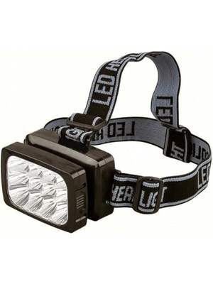 Leaf Shop Dayanıklı 12 Ledli LED Kafa Lambası - Kafa Feneri Tepe Işık