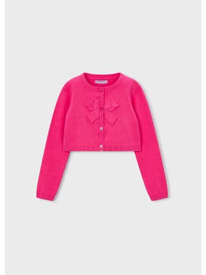 Mayoral Kız Çocuk Örgü Hırka Krem 321