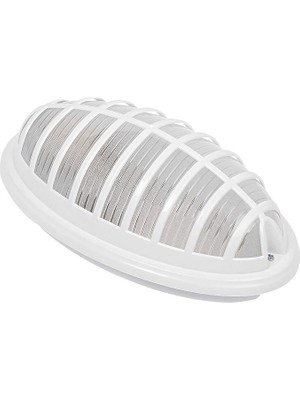 Leaf Shop Aqua Kafesli Aplik (IP54)BEYAZ