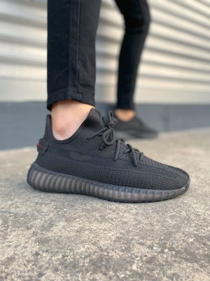 DMR Elegance JY305 Pulse Bağcıklı Triko Kumaş Erkek Günlük Spor Ayakkabı Tst - Siyah