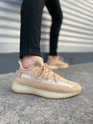 DMR Elegance JY305 Pulse Bağcıklı Triko Kumaş Erkek Günlük Spor Ayakkabı Tbt - Bej