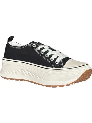 Lufian Shay Siyah Kadın Sneaker