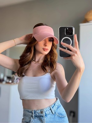 Rora Triko Kadın / Erkek Vizör Uv Koruyucu Şapka