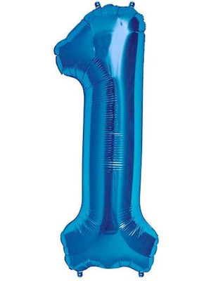 Leaf Shop Folyo Balon 34 Inç 76-82 cm (Mavi, 1)