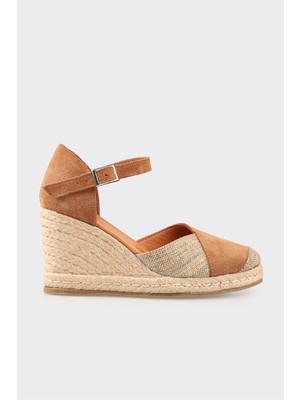 Elle Taba Deri Kadın Espadril