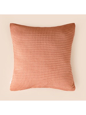 Evidea Soft Luma Kırlent Kılıfı - Kiremit - 45X45 cm