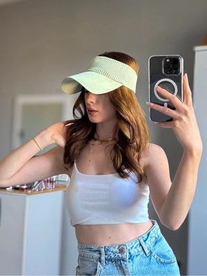 Rora Triko Kadın / Erkek Vizör Uv Koruyucu Şapka