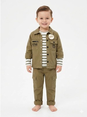 bebexy Star Cool Yeşil Alt Üst Takım