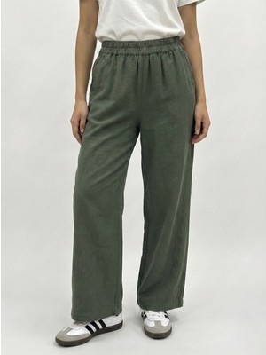 Miostil Cep Detay Pantolon-Haki