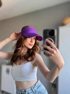 Rora Triko Kadın / Erkek Vizör Uv Koruyucu Şapka