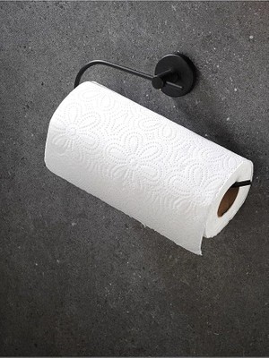 Leaf Shop Havluluk Açık Solo Kağıtlık Siyah S-113