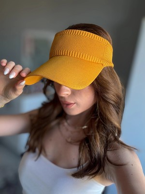 Rora Triko Kadın / Erkek Vizör Uv Koruyucu Şapka