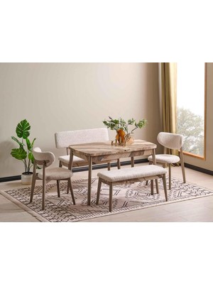 Dekorazi Vasco Mutfak Masa Takımı