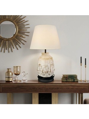 Mirsa Global Dekoratif Adler Çok Yüz Abajur  Biblo