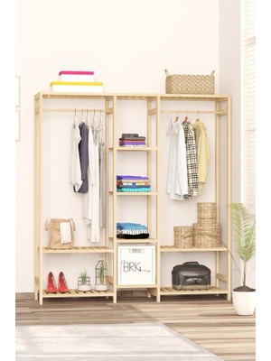 BRK Design Modern Ahşap Gardırop