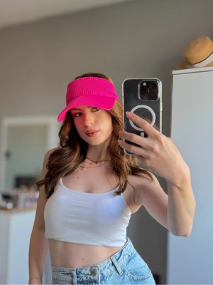 Rora Triko Kadın / Erkek Vizör Uv Koruyucu Şapka