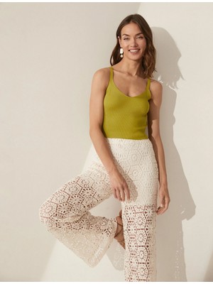 Koton Melis Ağazat XKoton - V Yaka Triko Atlet