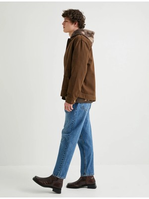 Koton Loose Fit Bol Kot Pantolon Cepli Pamuklu Standart Bel - Steve Jean