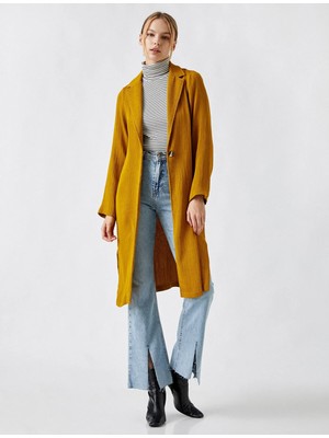 Koton Kadın Klasik Yaka Trençkot