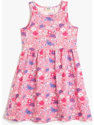 Koton Kız Çocuk Elbise Pembe 3SKG80050AK