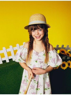 Koton Hasır Şapka Bant Detaylı