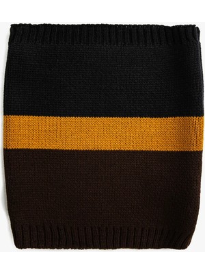 Koton Renk Bloklu Atkı