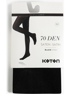 Koton Saten Külotlu Çorap 70 Den
