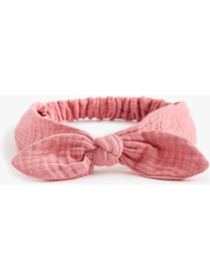 Koton Fiyonklu Saç Bandı Pamuklu Dokulu