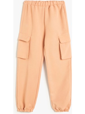 Koton Jogger Kargo Pantolon Beli Lastikli Cepli
