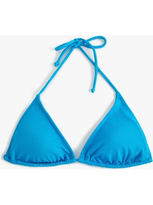 Koton Üçgen Bikini Üstü Dokulu Kaplı