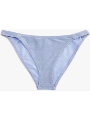 Koton Parıltılı Slip Bikini Altı Astarlı